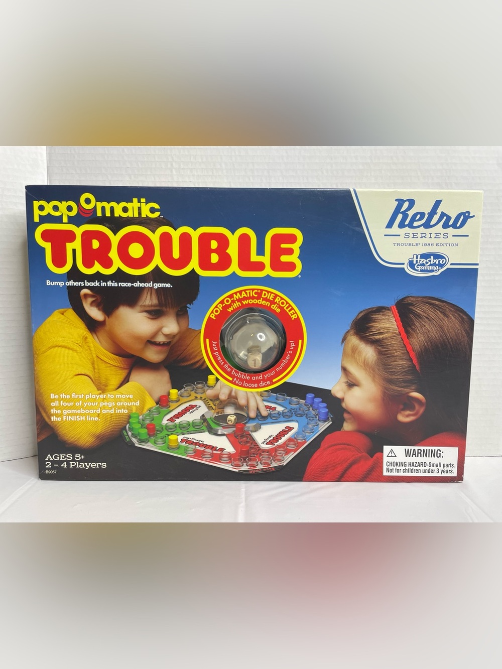 Hasbro Retro Series Pop-O-Matic Trouble Board Game